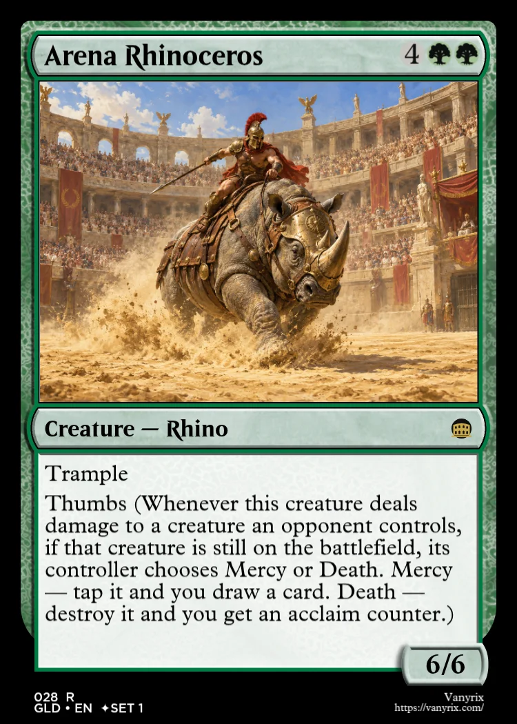 Arena Rhinoceros