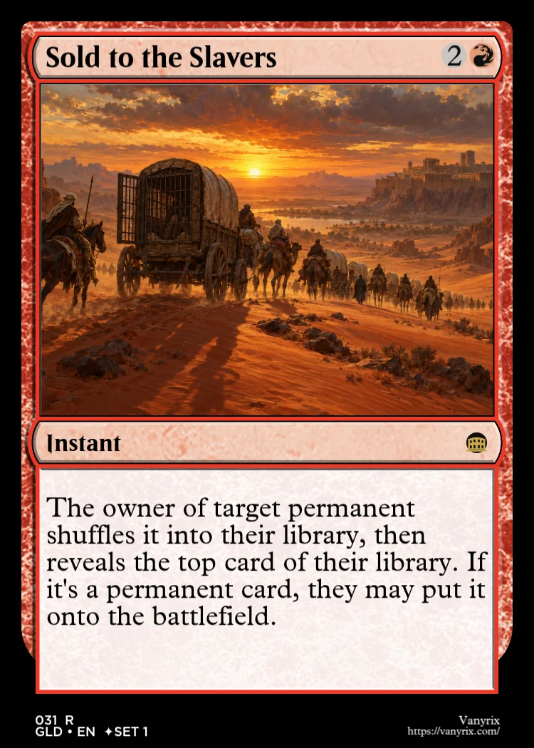 Sold to the Slavers