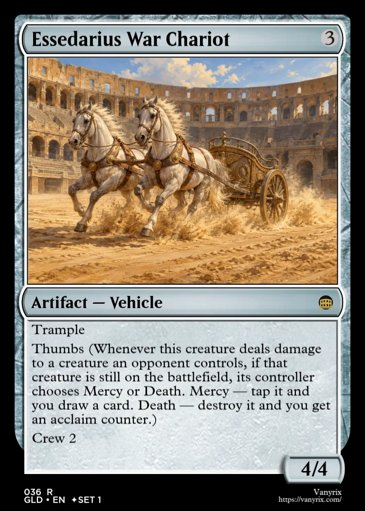 Essedarius War Chariot