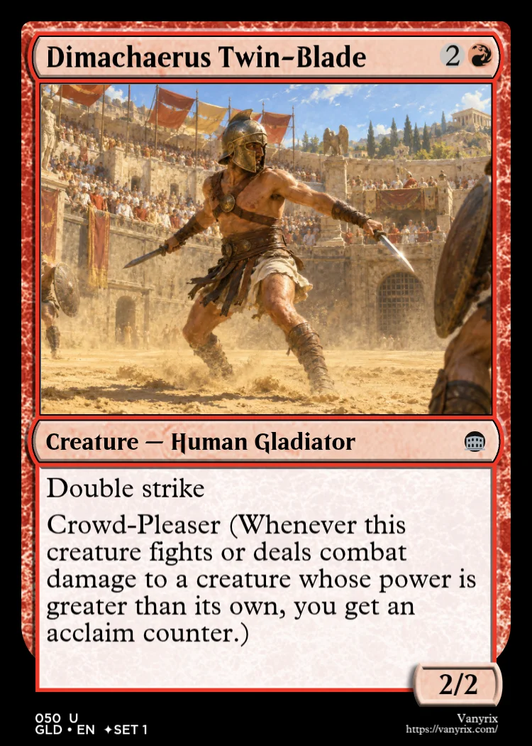 Dimachaerus Twin-Blade