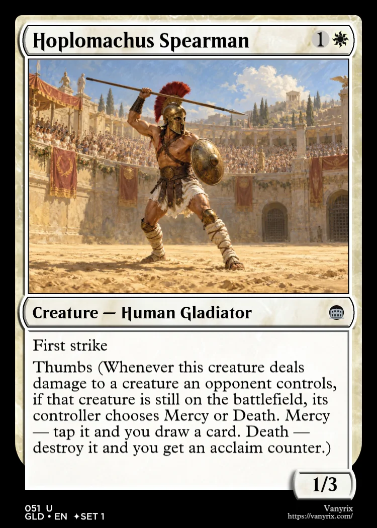 Hoplomachus Spearman