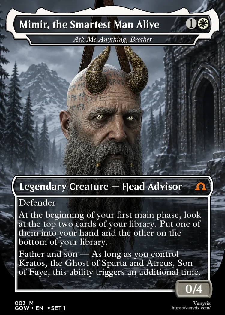 Mimir, the Smartest Man Alive