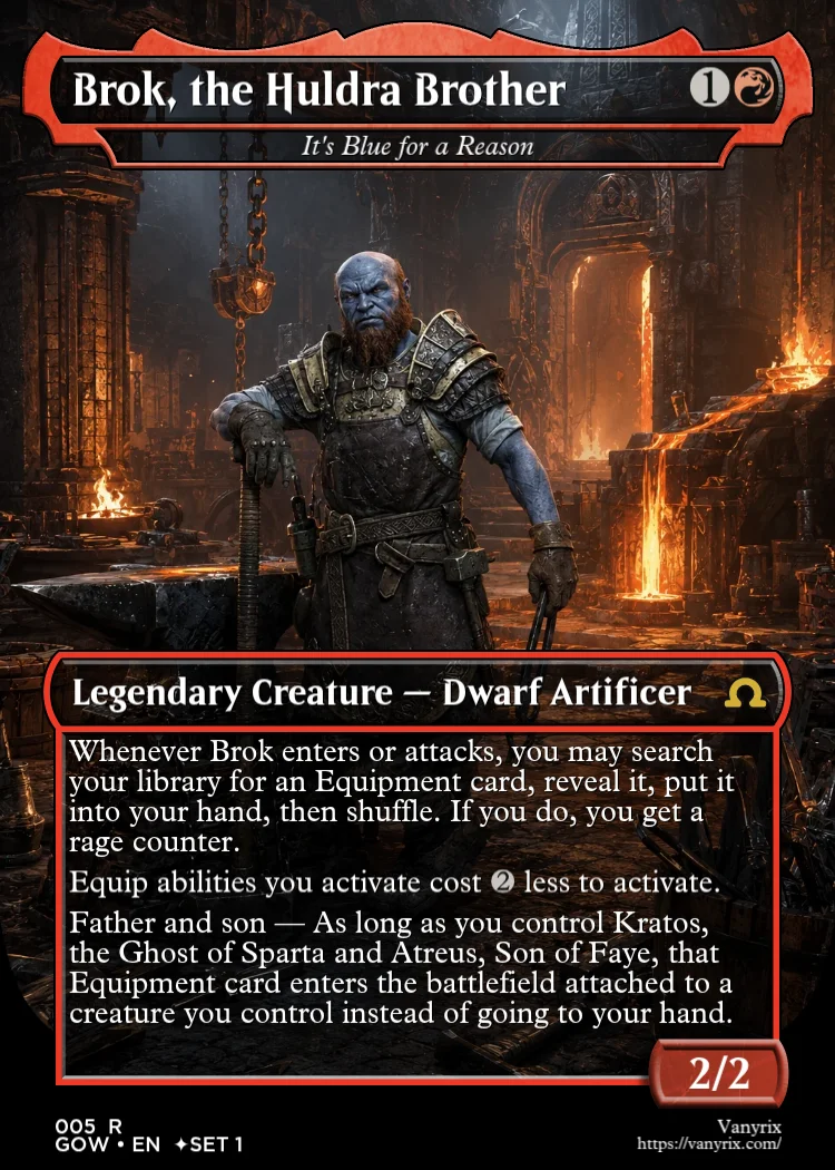 Brok, the Huldra Brother