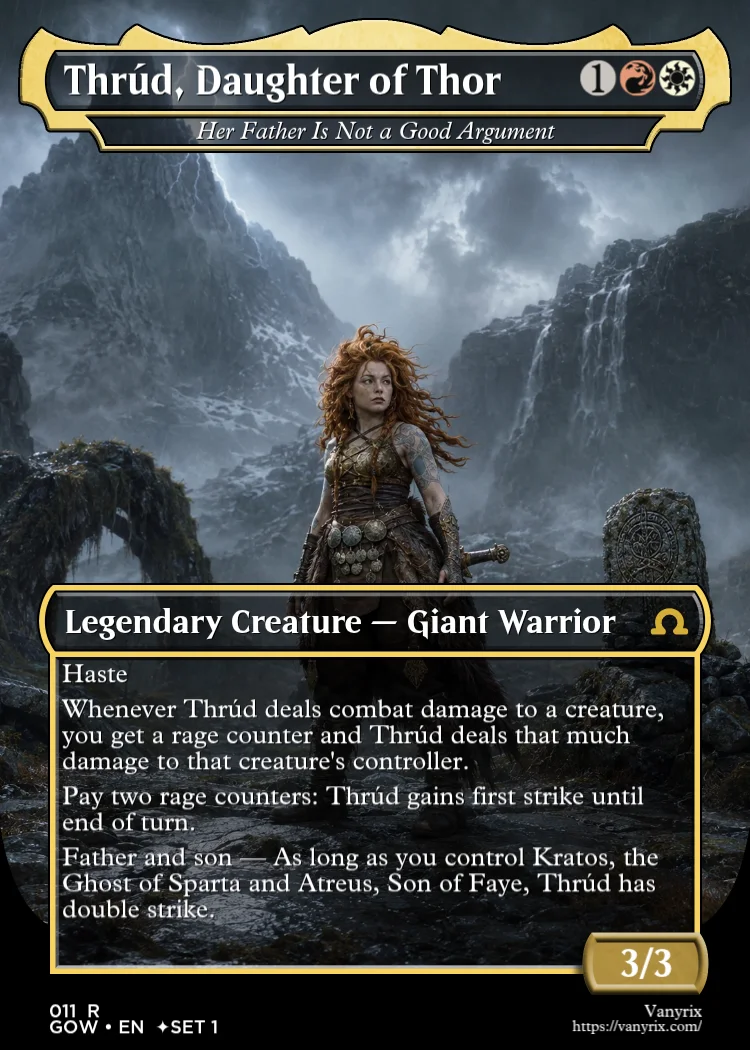 Thrúd, Daughter of Thor