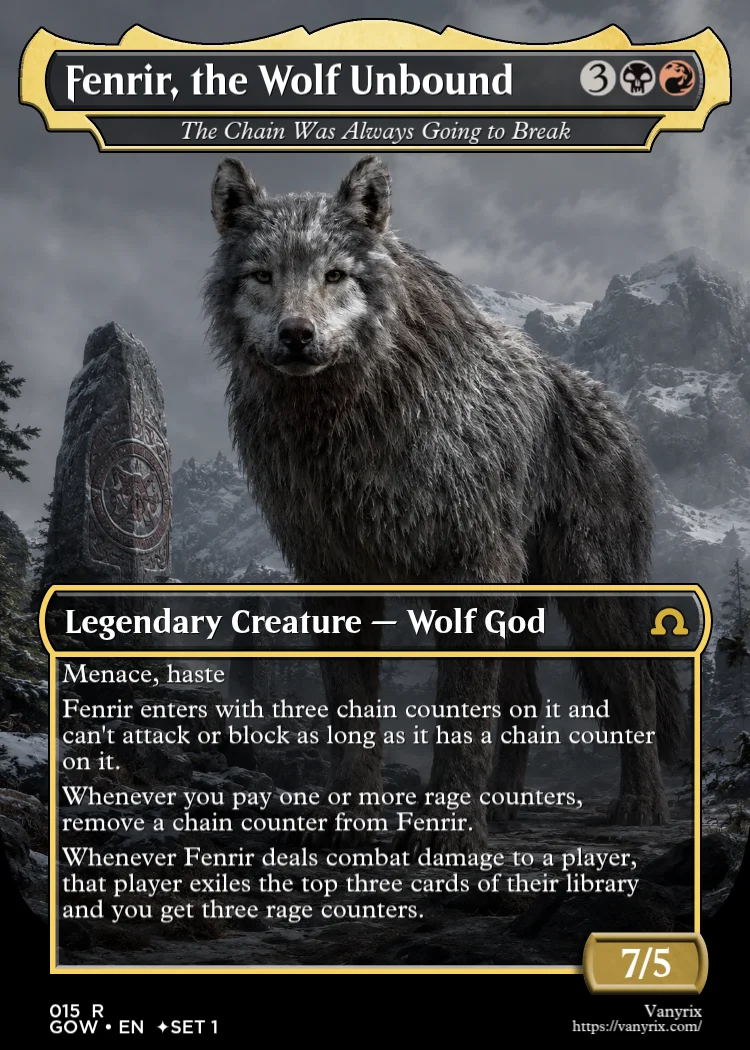 Fenrir, the Wolf Unbound
