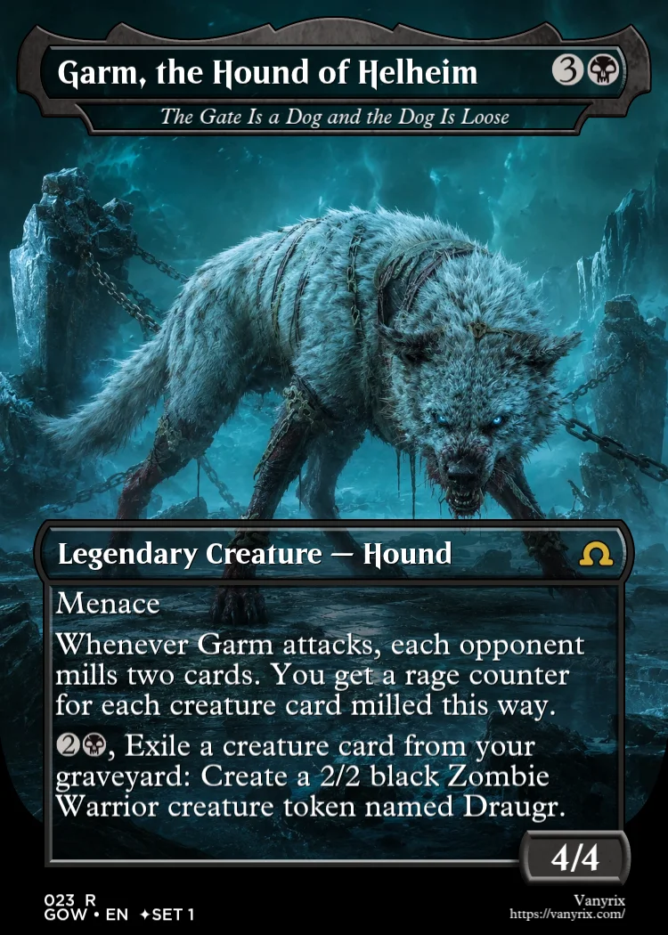 Garm, the Hound of Helheim