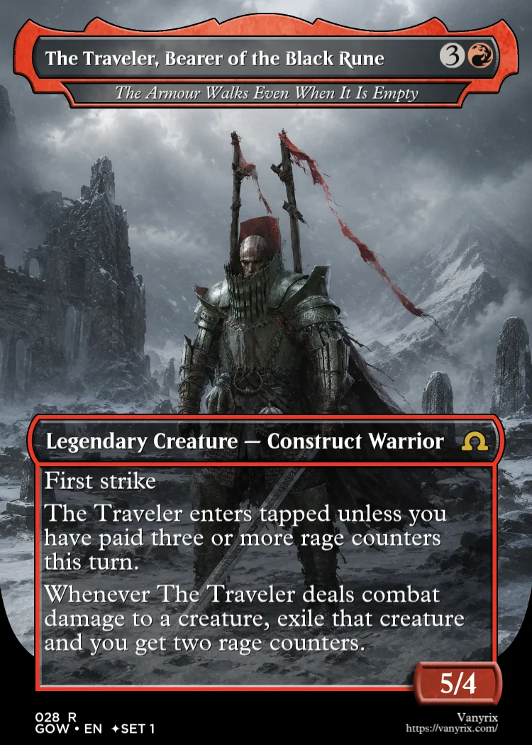 The Traveler, Bearer of the Black Rune