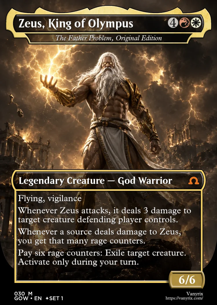 Zeus, King of Olympus