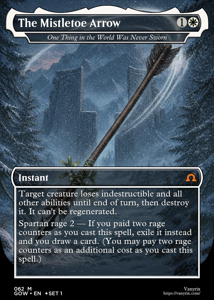 The Mistletoe Arrow