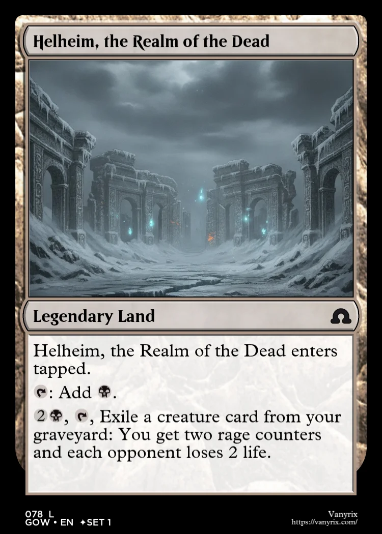Helheim, the Realm of the Dead