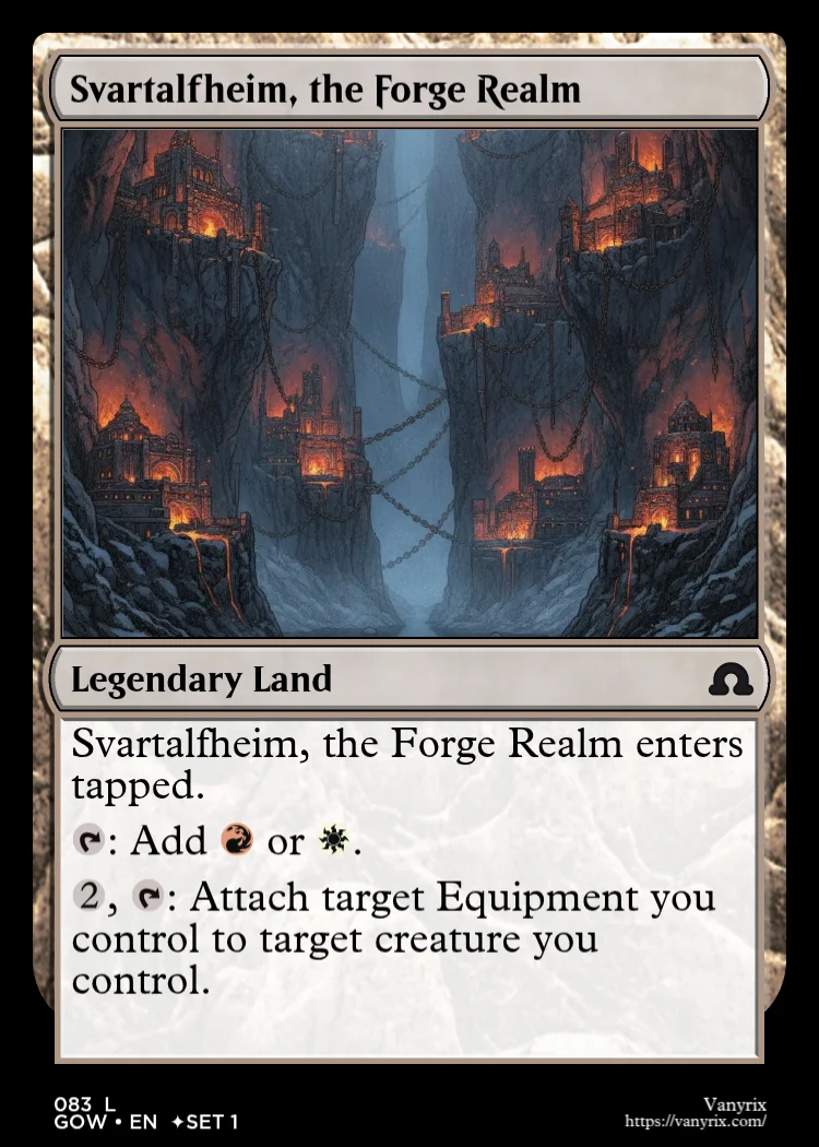 Svartalfheim, the Forge Realm
