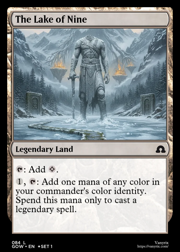 The Lake of Nine