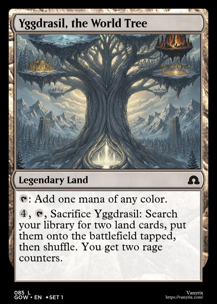 Yggdrasil, the World Tree