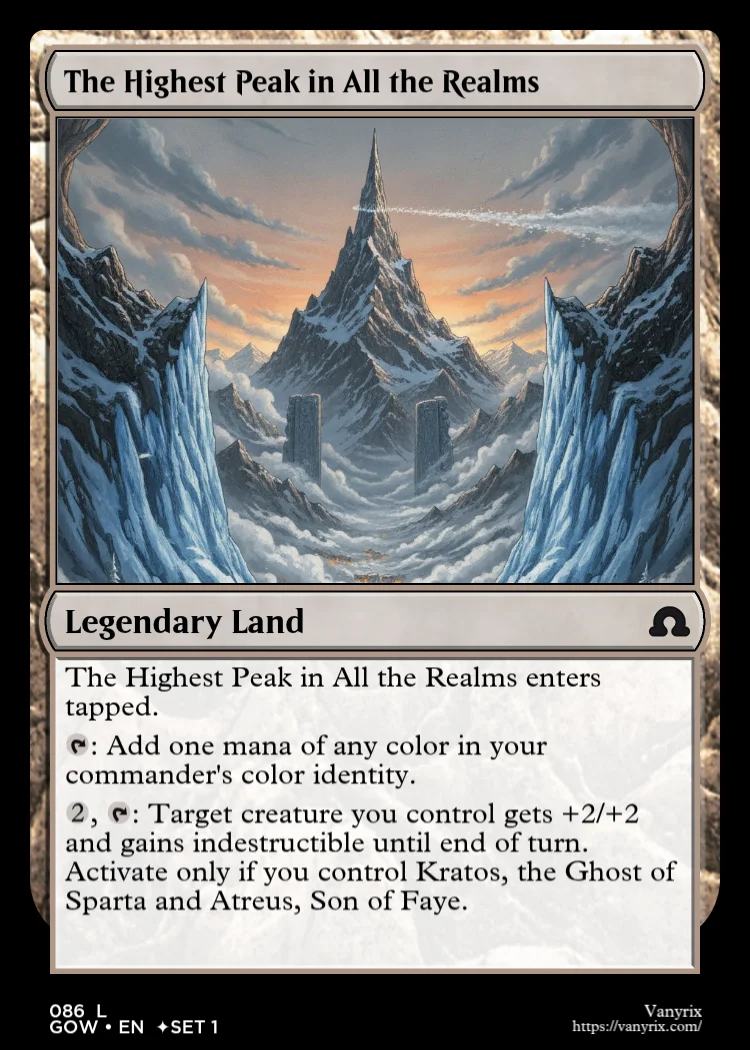 The Highest Peak in All the Realms