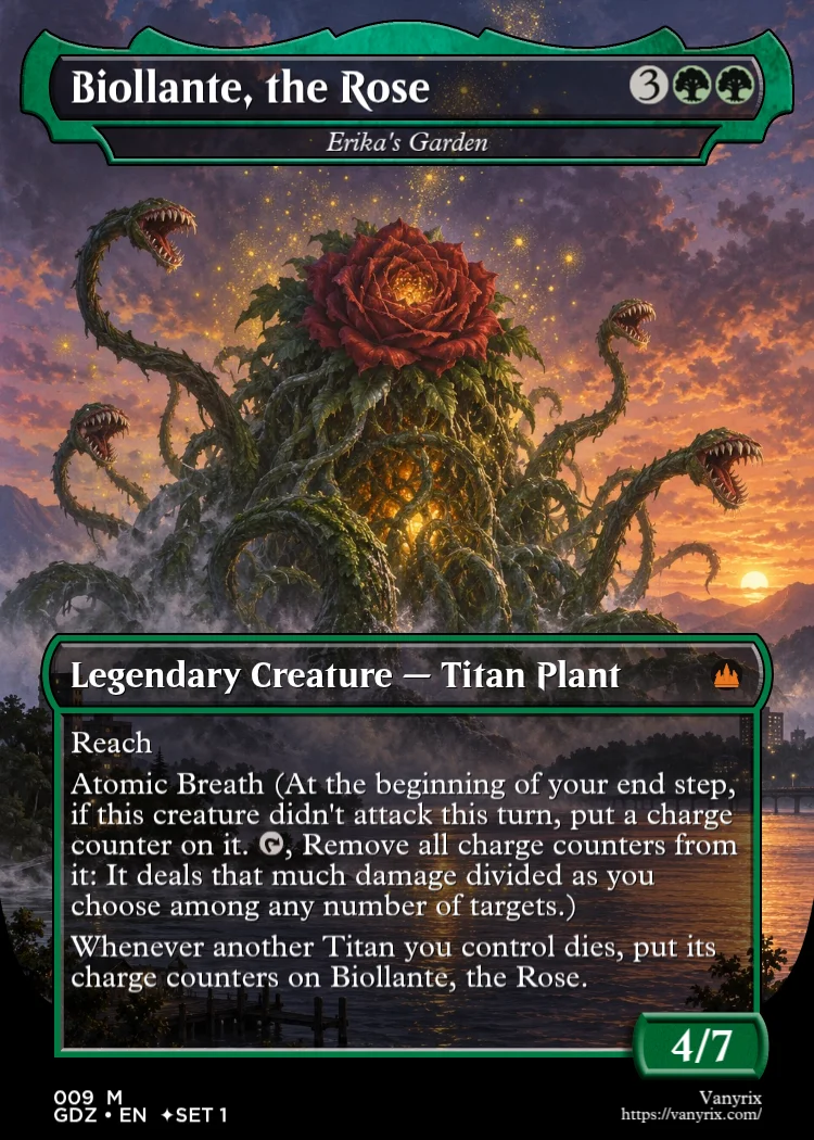 Biollante, the Rose