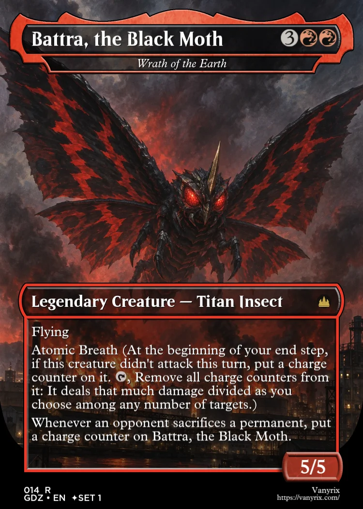 Battra, the Black Moth