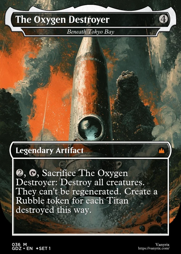 The Oxygen Destroyer