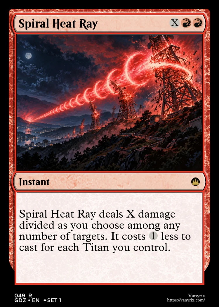 Spiral Heat Ray