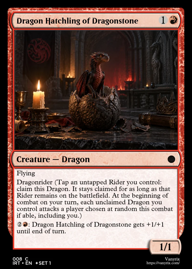 Dragon Hatchling of Dragonstone