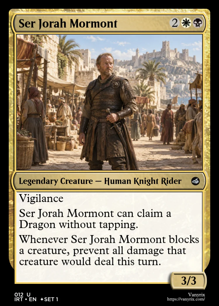 Ser Jorah Mormont