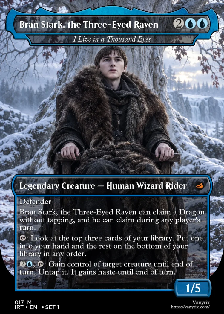 Bran Stark, the Three-Eyed Raven