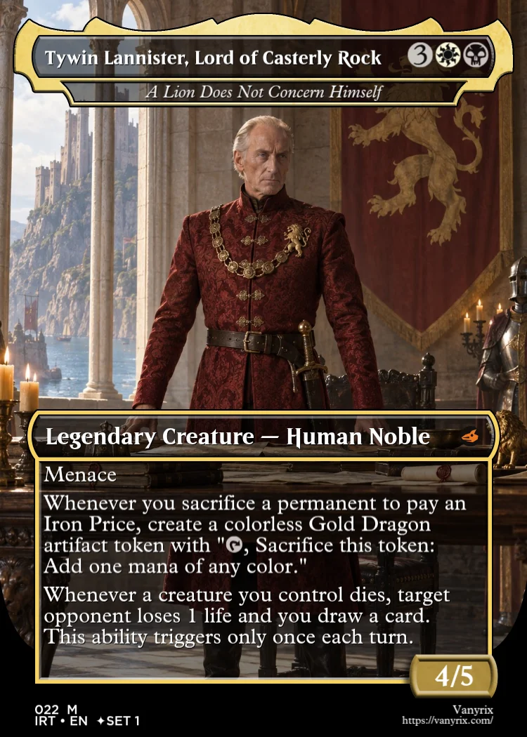 Tywin Lannister, Lord of Casterly Rock