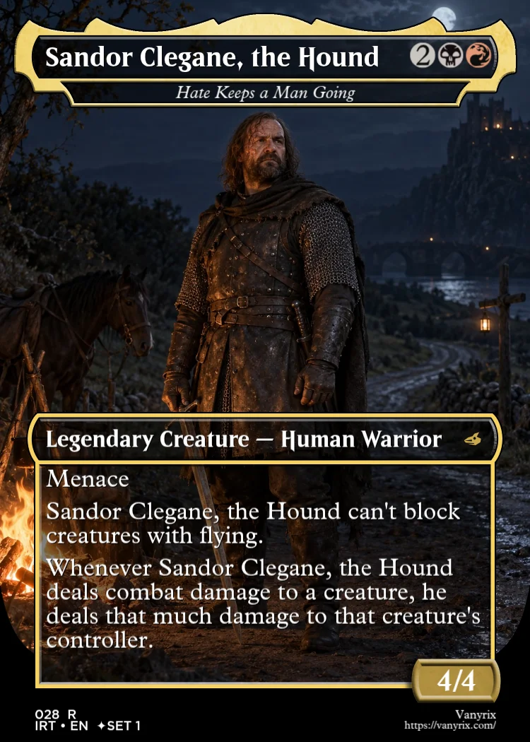 Sandor Clegane, the Hound