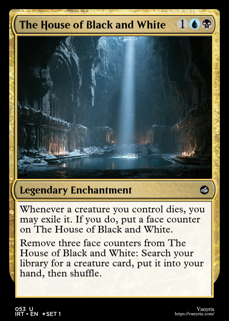 The House of Black and White
