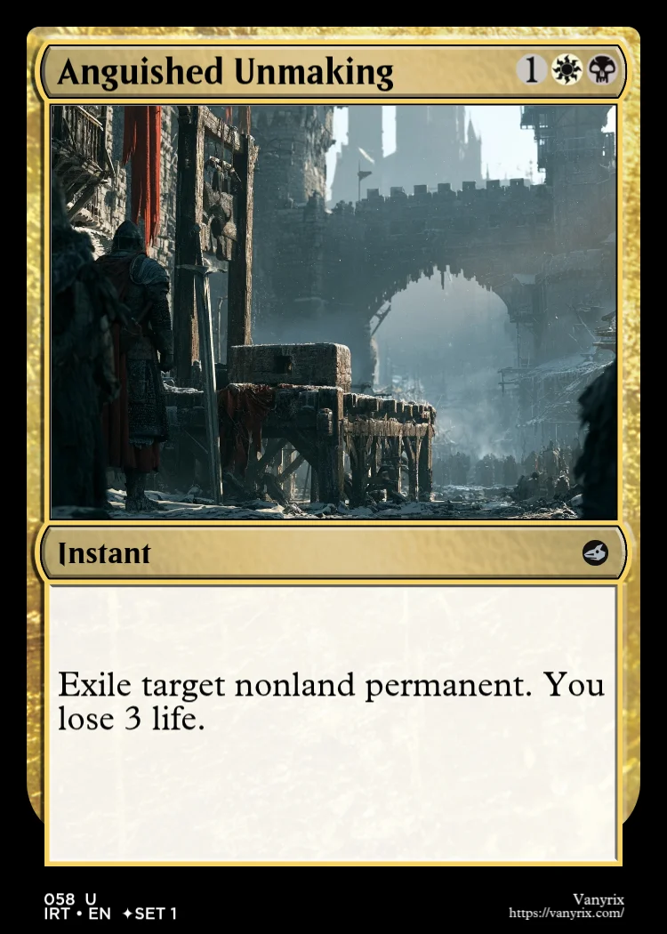 Anguished Unmaking