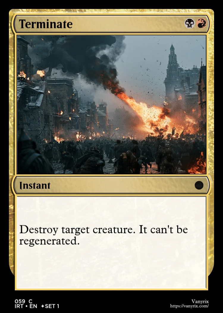Terminate