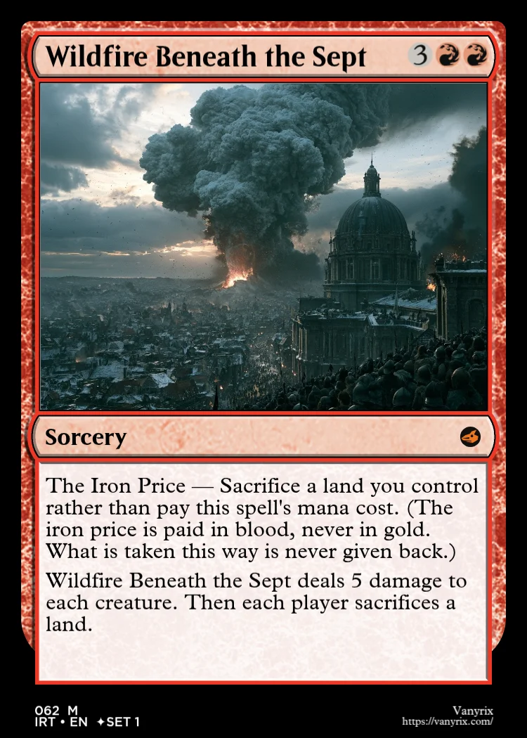 Wildfire Beneath the Sept