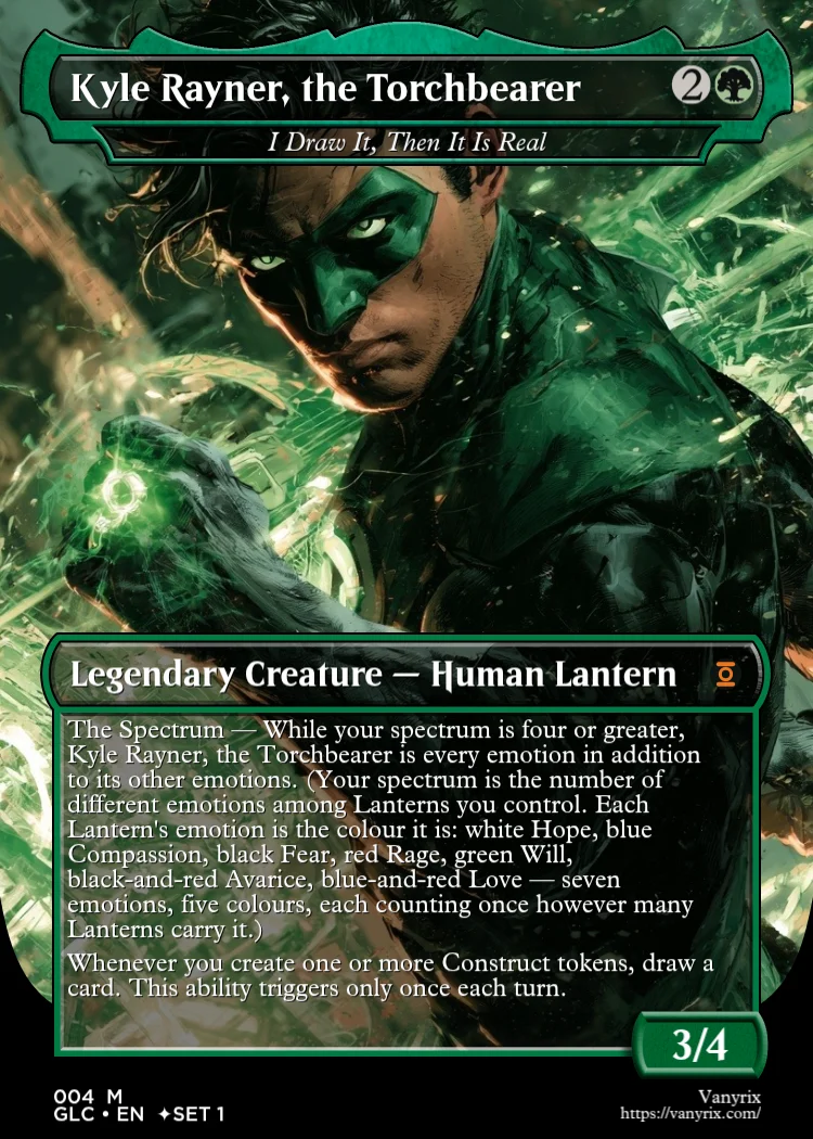 Kyle Rayner, the Torchbearer