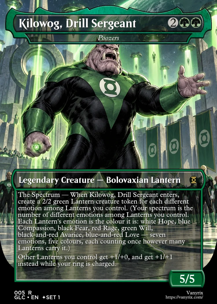 Kilowog, Drill Sergeant