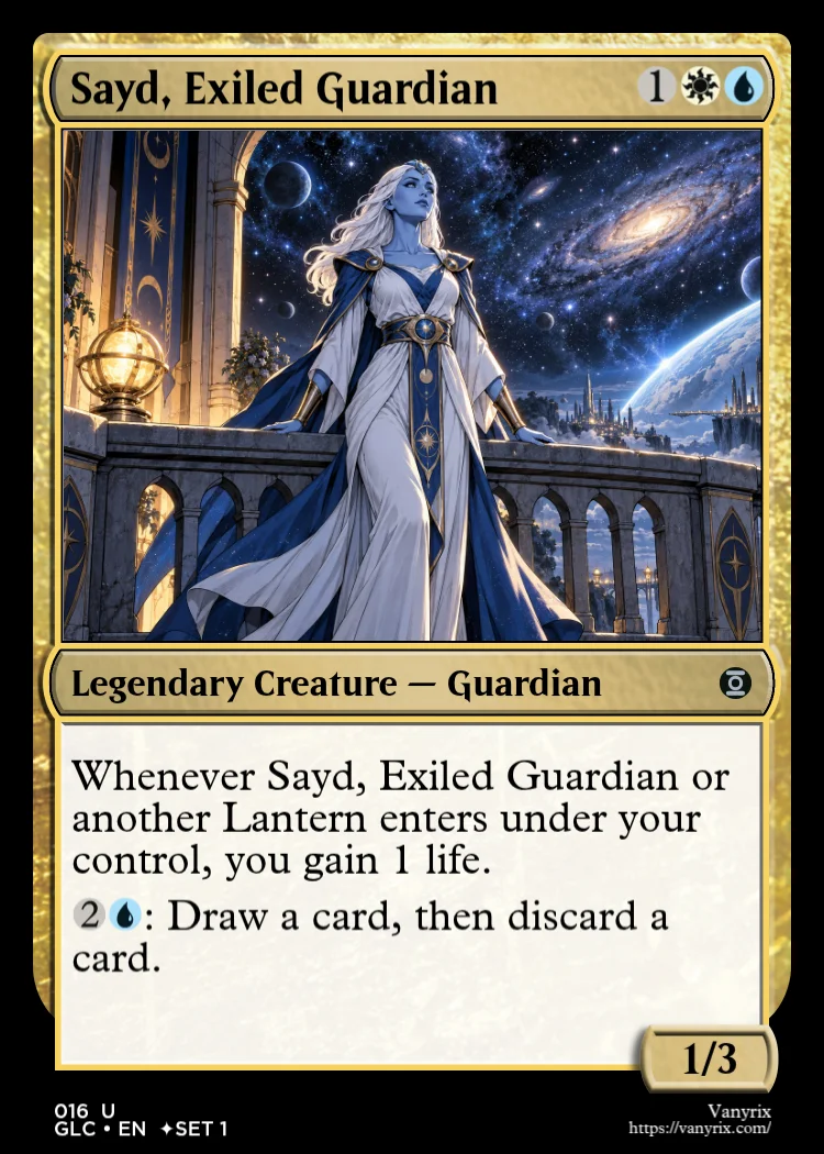 Sayd, Exiled Guardian