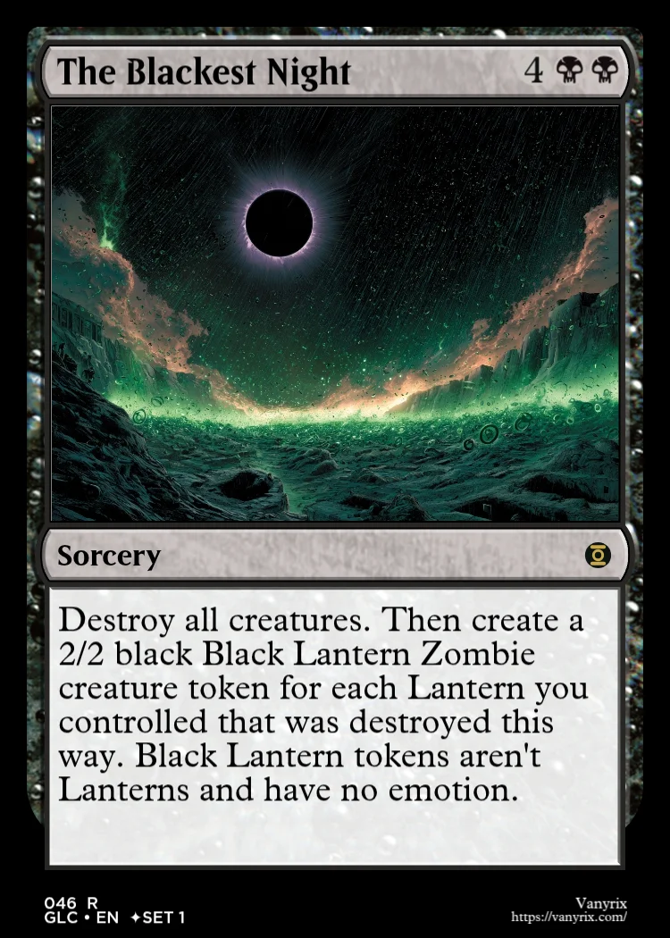 The Blackest Night