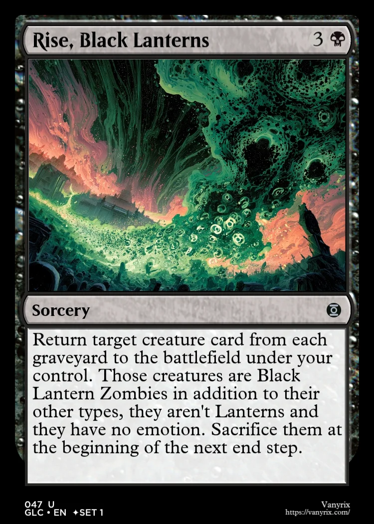 Rise, Black Lanterns