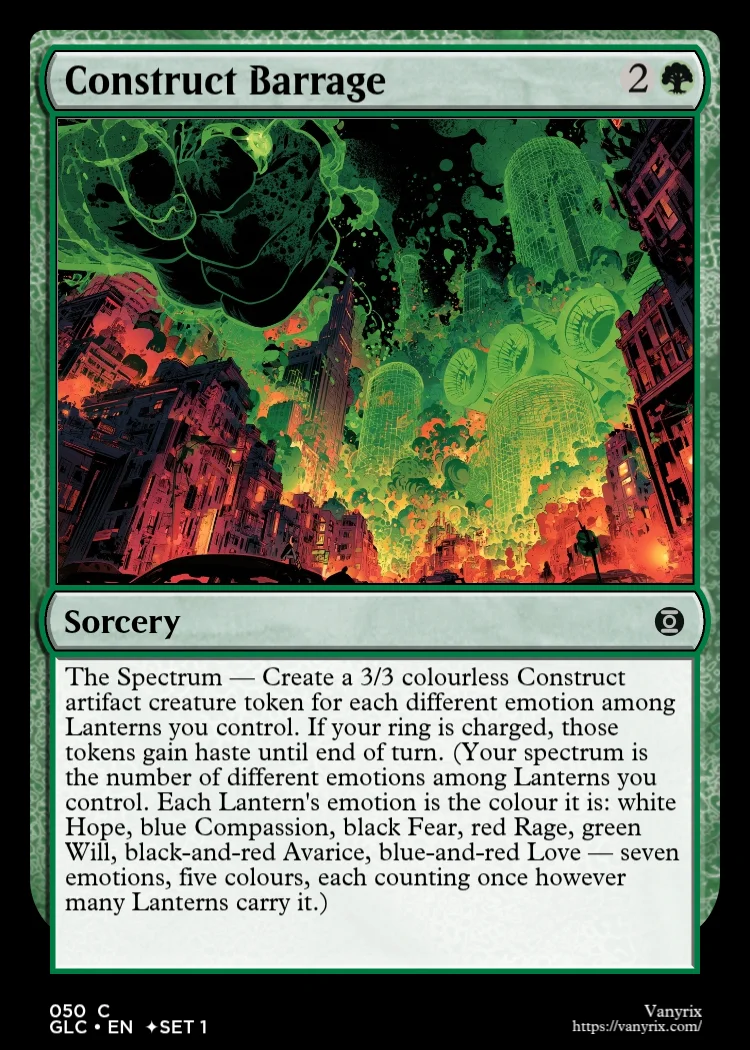 Construct Barrage