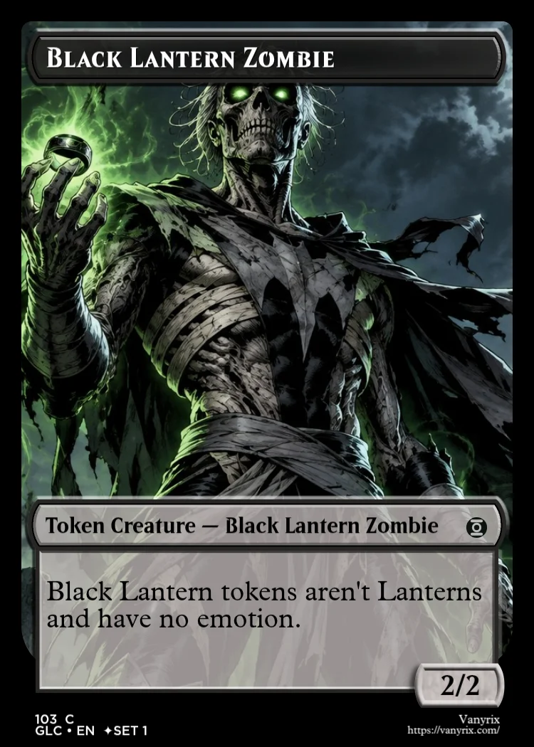 Black Lantern Zombie