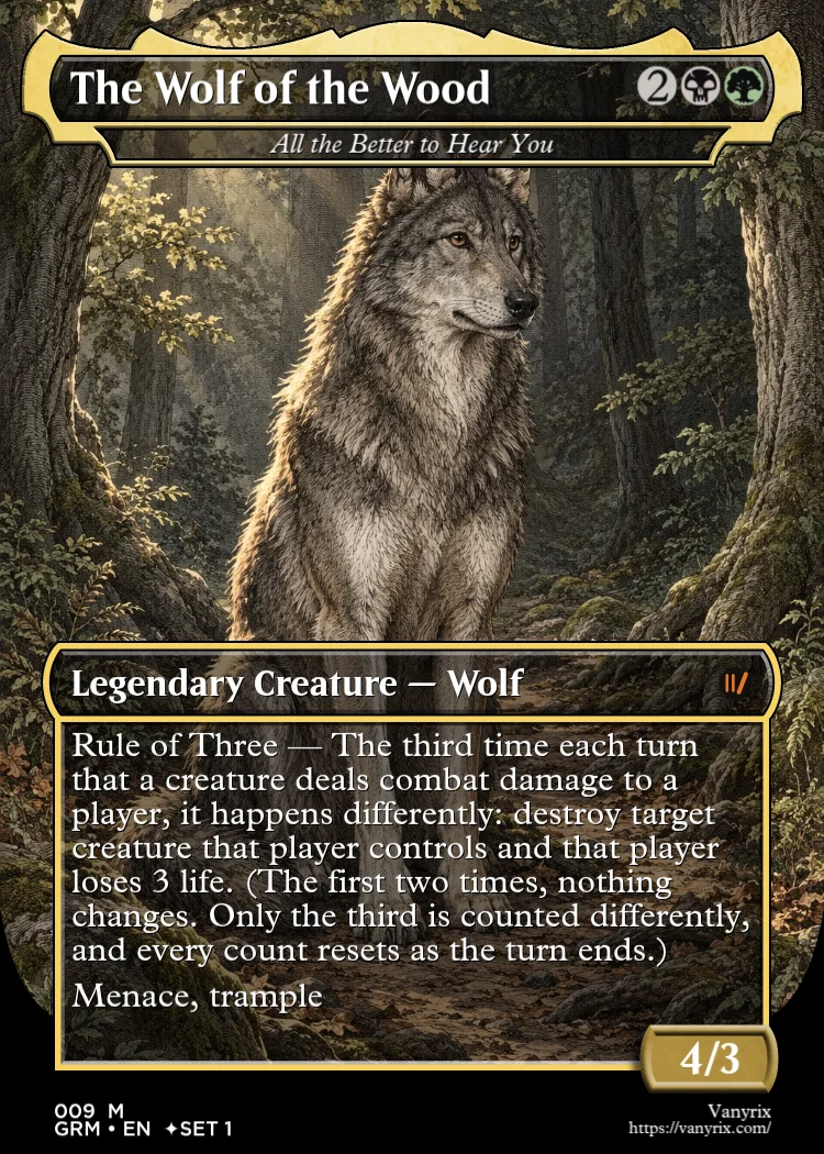 The Wolf of the Wood