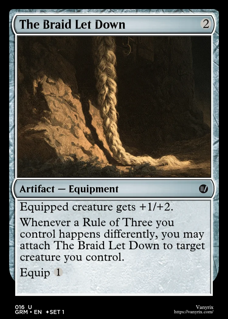 The Braid Let Down