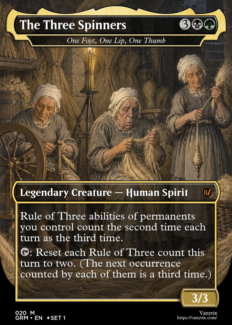 The Three Spinners