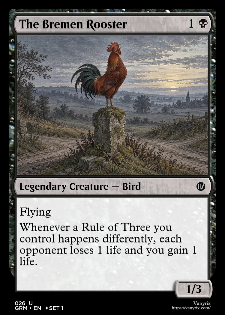 The Bremen Rooster