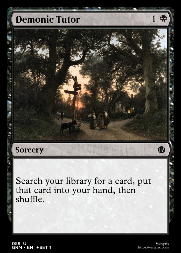 Demonic Tutor
