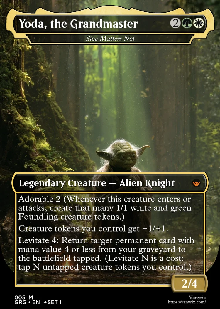 Yoda, the Grandmaster