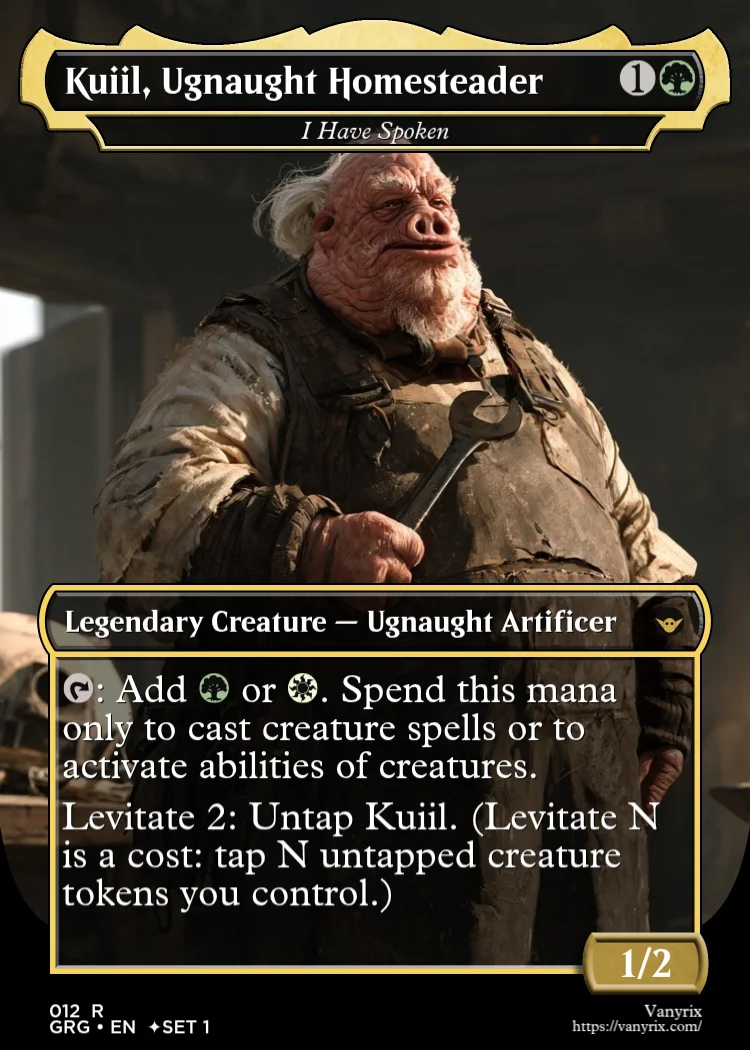 Kuiil, Ugnaught Homesteader