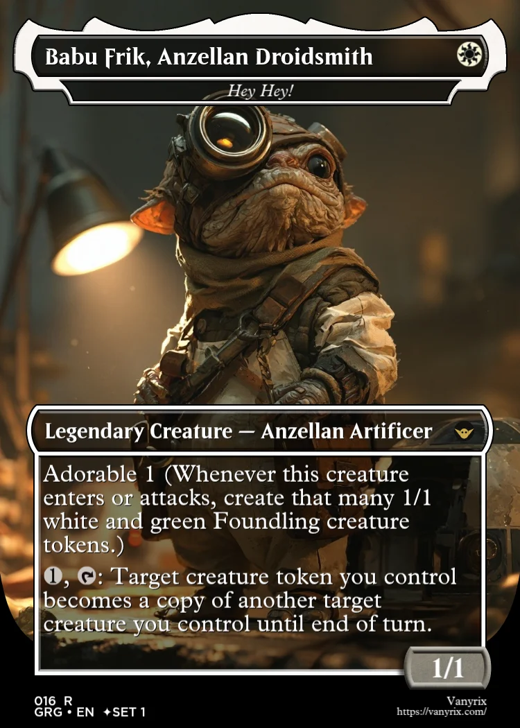 Babu Frik, Anzellan Droidsmith