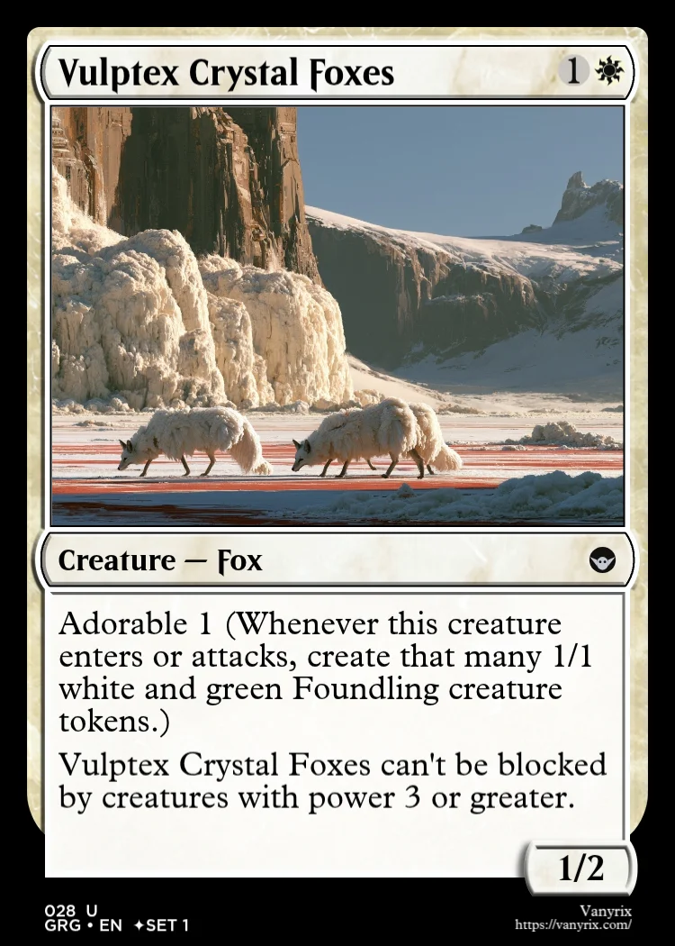 Vulptex Crystal Foxes