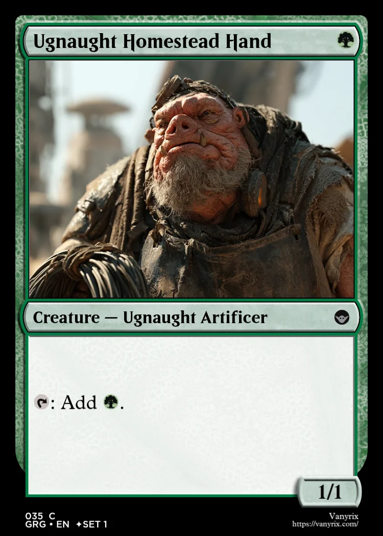 Ugnaught Homestead Hand