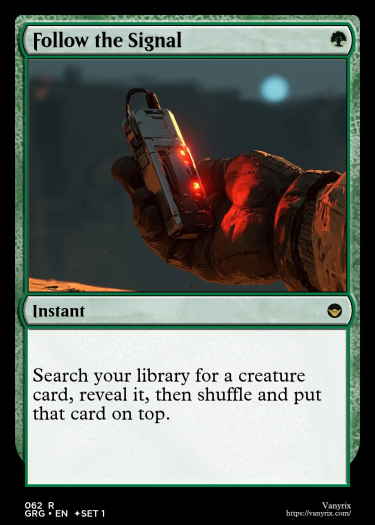 Follow the Signal