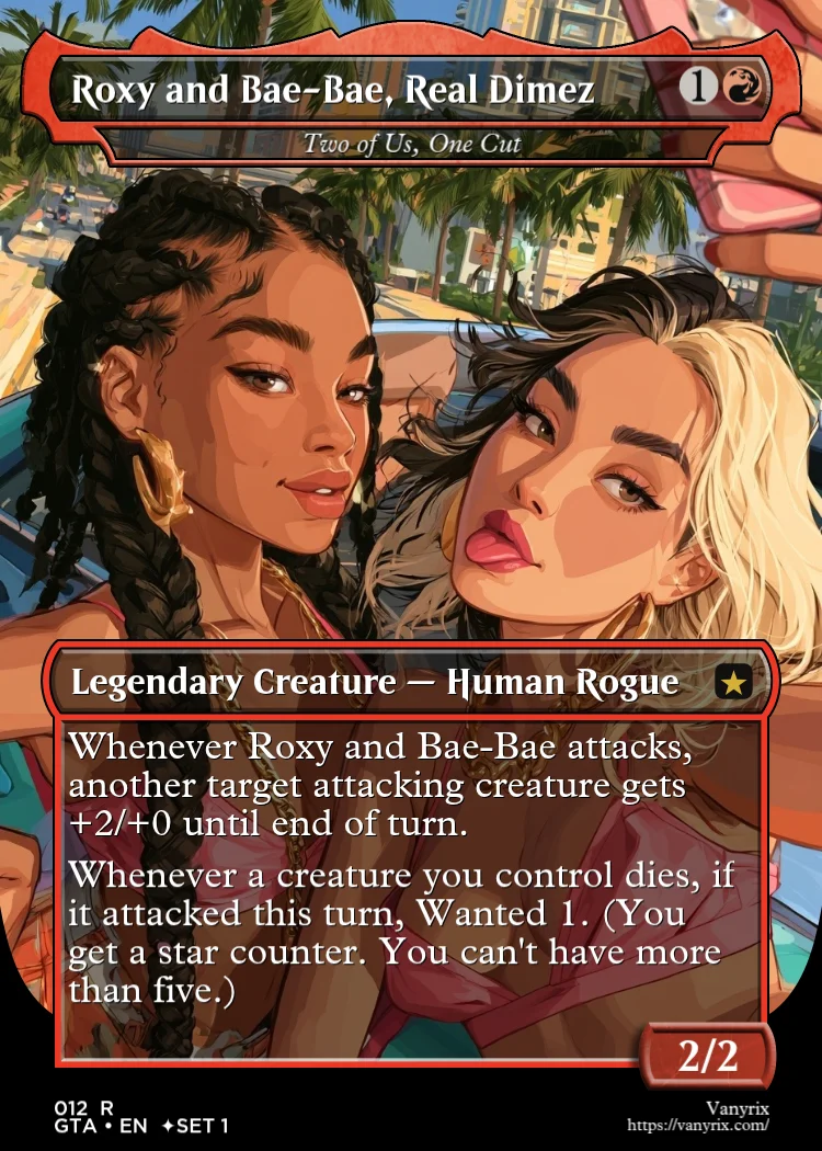 Roxy and Bae-Bae, Real Dimez